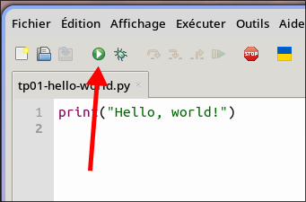 Exécuter votre script